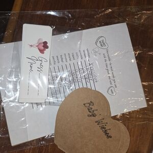 Baby Wishes Heart Cards And 2 Games